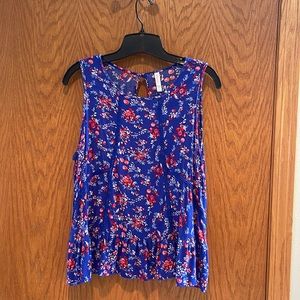 Juniors Xhilaration Sleeveless Swing Style Top Sz XL